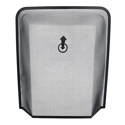 AB Tools Fire Guard Black Spark Guard Freestanding Fireside Fine Mesh Protector Screen 2