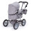 Dolls Pram "Trendy" with Shoulder Bag, Underneath Shopping Basket, Foldable 3