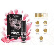 Orgies - Dual Vibe! Flydende Vibrator 15ml - Jordbær Gin og Tonic