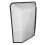 Black Metal Fire Spark Embers Guard Fine Mesh with Brass Pull Ring Free Standing 2