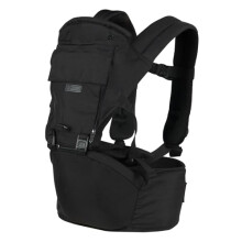 Puggle Comfort 6-in-1 Newborn to Toddler Baby Carrier - Midnight Black