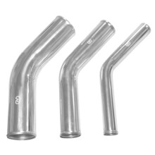 45 Degree Polished Aluminium Universal Pipe (76mm)