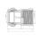 8mm x 1/8" BSP Female Compression Coupling Brass CxFI 3