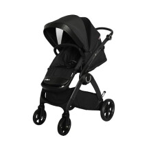 Cozy N Safe Champion Pram Pushchair 0-15kg, 2 in 1 Baby Stroller, Parent & World Facing, Travel System Compatible, Foldable with UPF 50+ Hood & Rain