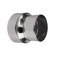 Stainless Steel Stove Pipe Reducer | Tube Connector | Chimney Flue Liner Adaptor (Ø150mm / Ø80mm)