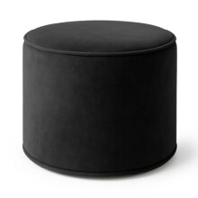 Luxury Velvet Footstool Bean Bags | Round Ottoman Footrest for Living Room & Bedroom | Modern Stylish & Durable Ergonomic Design | 40x40cm Comfy