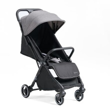 Allis Baby Flick Auto-Fold Stroller, Lightweight Foldable Pushchair with Lie-Flat Seat, UPF 50+ Canopy, Puncture-Proof 360 Swivel Front Wheels,