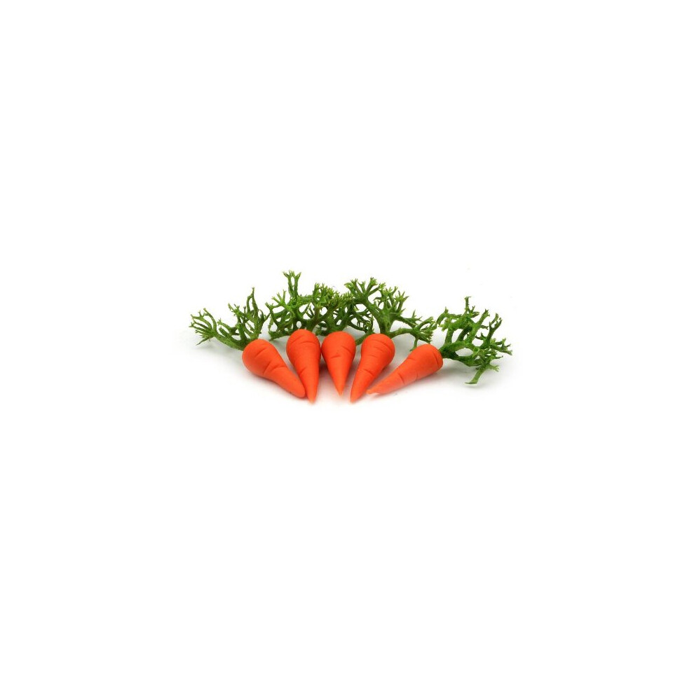 Photos - Doll Accessories MyTinyWorld 3 x Dolls House Miniature Handmade English Carrots