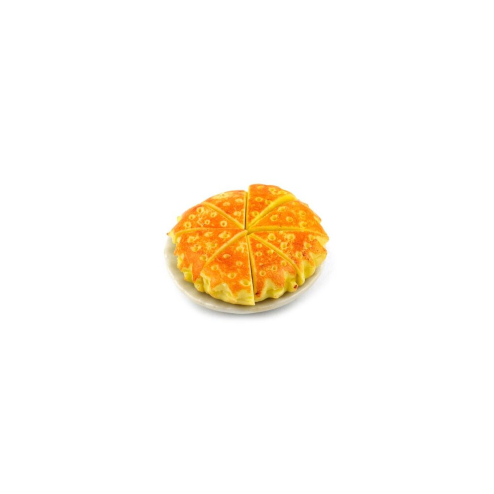 Photos - Doll Accessories MyTinyWorld Dolls House Miniature Sliced Bramley Apple Pie