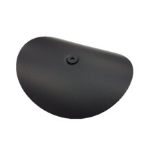 Cleaning Door for 150 mm Flue Pipe Black