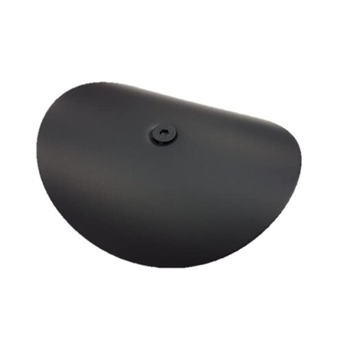 Cleaning Door for 150 mm Flue Pipe Black