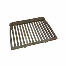 VWPEYY Dunsley Enterprise Fire Grates for 16" or 18" Fireplaces 18" Black Cast Iron Classic Fire Screen