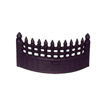 Fire Fret in Plain or Castle Styles (Various Sizes) Black (Castle) 16"