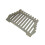 Queenstar 18 Inch Cast Iron Fire Grate (Bottom Grate) - Flat/No Legs 1