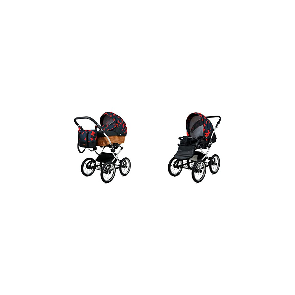 Babylux Alu 2In1 Stroller For Toddlers – Pushchairs & Prams – Baby Stroller Pushchair For Newborn And Toddler – Baby Newborn Pram –
