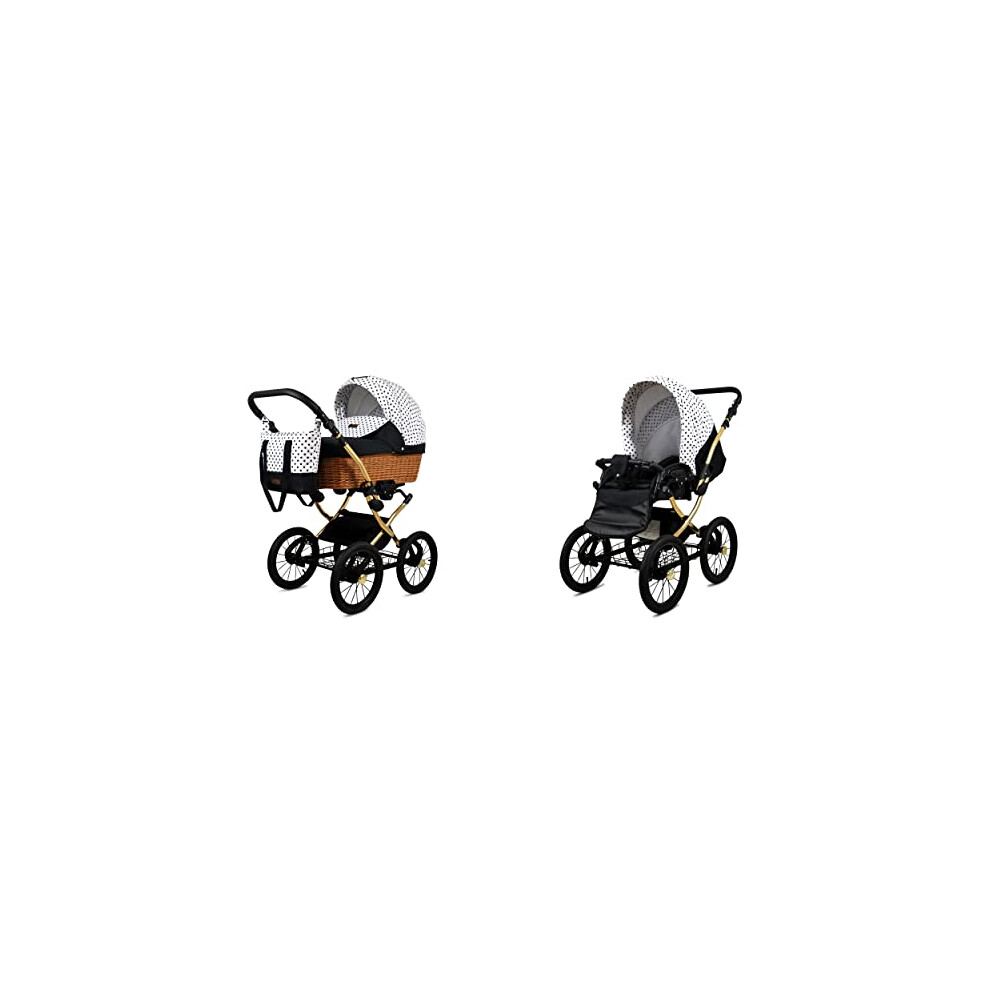 Babylux Alu 2In1 Stroller For Toddlers – Pushchairs & Prams – Baby Stroller Pushchair For Newborn And Toddler – Baby Newborn Pram –