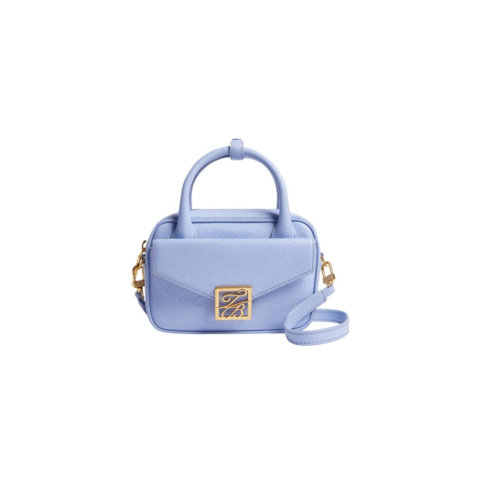 Ted Baker Anibell Detail Mini Leather Crossbody Bag It - Blue