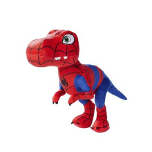 Disney SPIDEY: SPIDEY T-REX, 25cm plush collectible cuddly character for snuggles or play, suitable for gift, birthday or Christmas