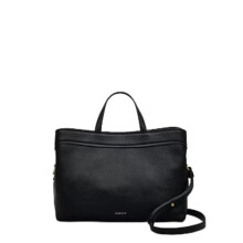 RADLEY London Albany Mews Women's Leather Medium Ziptop Top Handle, Black