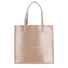 Ted Baker Women's S283875STONEO/S Crinkle Large Icon Bag, Stone