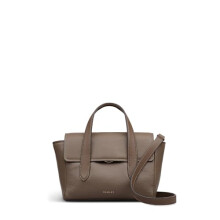 RADLEY London Mayfair Lane Women's Leather Small Flapover Top Handle, Coffee