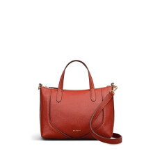 RADLEY London Wood Park Women's Leather Small Ziptop Top Handle, Flame