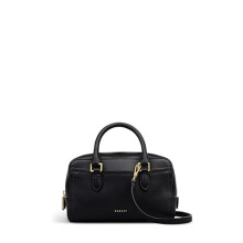 RADLEY London Portland Way Women's Leather Mini Zip Around Top Handle, Black