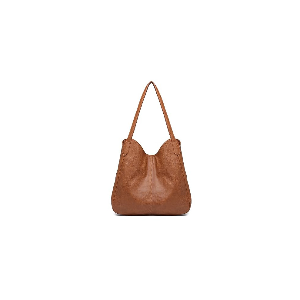 Miss Lulu Shoulder Bag For Women Fashion Handbag, Three Compartment, Can Hold 9.7' Tablet