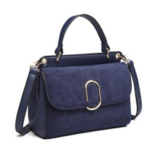 Miss Lulu Crossbody Bag for Women, Small Women's Top-Handle Bags, Suede Handbags for Shopping Traveling