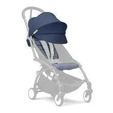 Stokke YOYO 6+ Colour Pack - Seat Fabric, UPF 50+ Canopy, Peekaboo Window & Breathable Mesh for YOYO³ Stroller - Frame Sold Separately - 6 Months to