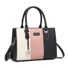 Miss Lulu Women's Handbags, Waterproof Shoulder Bag, Faux Leather Lightweight Ladies Handbag with Adjustable Strap, 4 Pockets, for Work, Travel, Gifts