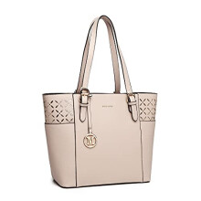Miss Lulu Handbag Ladies Handle Bag Shopper Ladies Shoulder Bag Large Capacity with Adjustable Strap for Office, School and Everyday Use