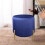 ASPECT Valentine Ottoman,Foot Stool- Blue Velvet 2