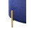 ASPECT Valentine Ottoman,Foot Stool- Blue Velvet 3