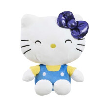Hello Kitty My Bestie Forever Plush, 36cm Blue Soft Toy, Cute Character in Blue Outfit, Official Licensed Merchandise, for Fans and Collectors,