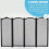 Folding 4-Panel Mesh Fire Guard Screen - Durable Fireplace Safety Protector 3