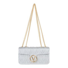Valentino cross body bag shoulder bag Bubble Flap Bag Argento silver-coloured