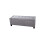 Exclusive Upholstered Large Grey Verona Storage & Seating Box 1