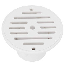 Kuuleyn Pool Main Drain Cover,Swimming pool drain cover,Replacement,Pool Drain Floor Drain, 1.5 PVC White Round Adjustable Flow Swimming pool inlet
