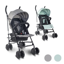 Mobiclinic Stroller Pushchair with Cover, Elefant, Pushchair for Toddlers Up to 15 kg (33 lb), Reclining Backrest, Buggy, Double Safety System,