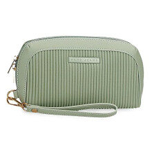 Pepe Jeans Aurora Green Handbag 20x11x4 cms Synthetic leather
