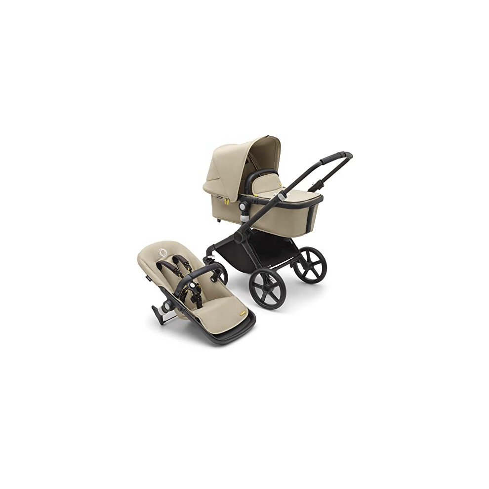 Bugaboo Fox Cub All-Terrain Stroller, Lightweight And Strong Pram And Baby Pushchair, Durable Design And Extra-Large Sun Canopy, One-Piece