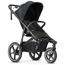 Deryan Bolt Jogger - All Terrain Pushchair with Mosquito Net - One Hand Folding and Portable - XL Air Wheels, UPF 50+ Reclining Backrest,