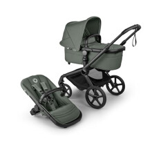 Bugaboo Fox 5 Renew All-Terrain Stroller, 2-in-1 Baby Pushchair, Full Suspension, Easy Fold, Extendable Toddler Seat, One-Handed Manoeuvrability,