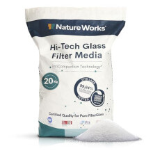NATURE WORKS Hi-Tech 20 kg Glass Sand for Swimming Pool
