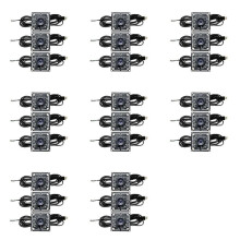 24PCS 100 Degree Camera Module 1MP OV9732 1280x720 USB Free Driver Manual Focus, with 2 Meter Cable for WinXP/7/8/10