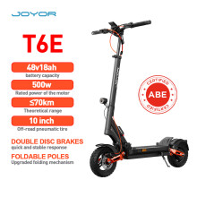 JOYOR T6E (ABE) – Urban Travel Comfort Expert: 10“ Offroad-Reifen, doppelte Sc