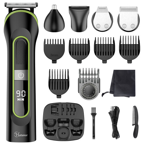 RFC-5918 Tondeuse Multifonction 5 en 1, Couleur Noir