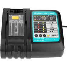 Pikalaturi Makitan 7.2V ~ 18V BL1860 BL1850 BL1840 BL1830 DC18RA DC18RC DC18RD -työkaluille