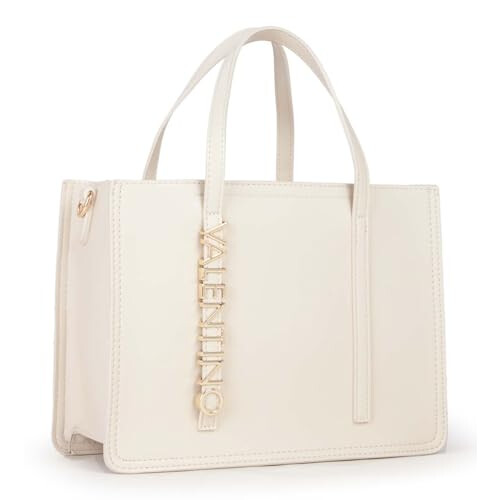 Valentino Valentino Wall Re Shopping Bag Ecru 1